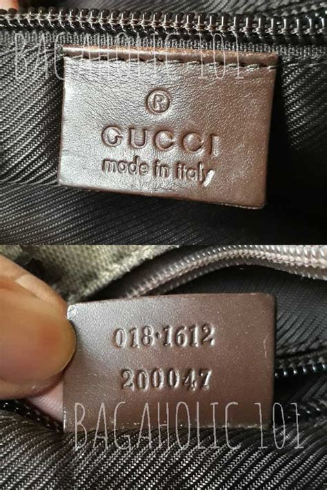 check gucci autheticity code|how to tell if Gucci bag is real.